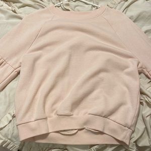 aerie pink sweatshirt